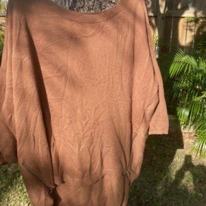 express woman  sweater brown size XL- perfect for fall